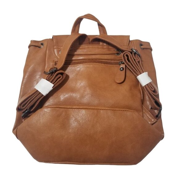 NEW‎ Convertible PU Leather Satchel Handbags and Shoulder Bag Size - Picture 5 of 6